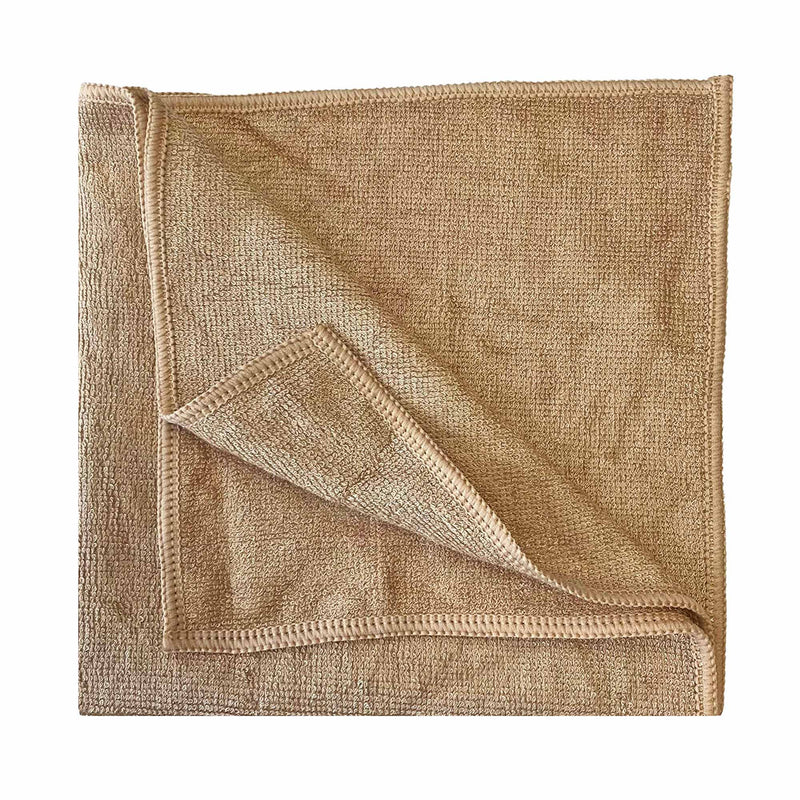 Baumwolle/Bambus Reinigungstücher | 40 x 40 cm | 100% Naturfasern | biologisch abbaubar | Cleanfix