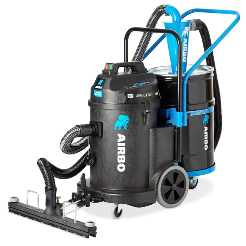 Bau-Staubsauger 40 L | Doppelmotor | 2 x 1060 W | 98 l/s | für Feinstaub | Airbo NTD900