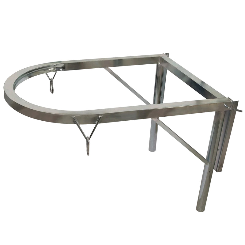Schuttrutsche PE | 106 cm Einheiten | Ø 50 cm | inkl. Trichter & Rahmen | extra robust | witterungsbeständig | UV-beständig