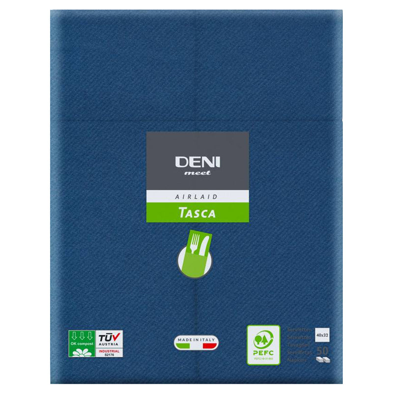 Airlaid Besteckservietten DENI MEET | 1/8 Falz | 40 x 32 cm | PEFC zertifiziert