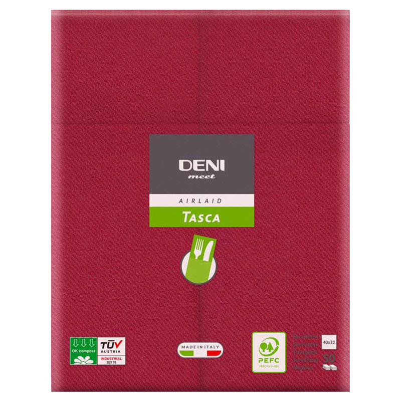 Airlaid Besteckservietten DENI MEET | 1/8 Falz | 40 x 32 cm | PEFC zertifiziert