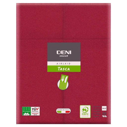 Airlaid Besteckservietten DENI MEET | 1/8 Falz | 40 x 32 cm | PEFC zertifiziert