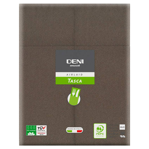 Airlaid Besteckservietten DENI MEET | 1/8 Falz | 40 x 32 cm | PEFC zertifiziert