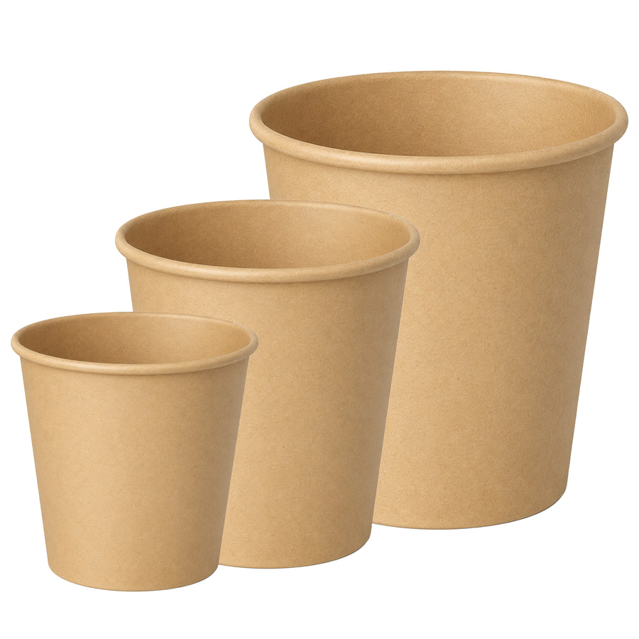 Kaffeebecher | PE-beschichtet | 1 dl, 2 dl oder 3 dl | geruchs- & geschmacksneutral