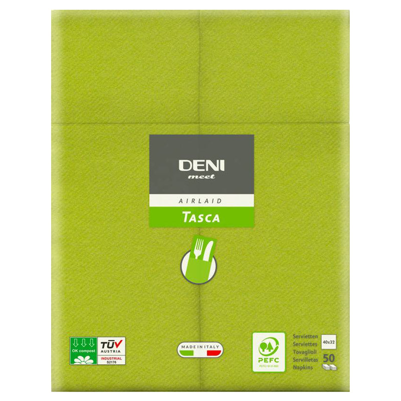 Airlaid Besteckservietten DENI MEET | 1/8 Falz | 40 x 32 cm | PEFC zertifiziert