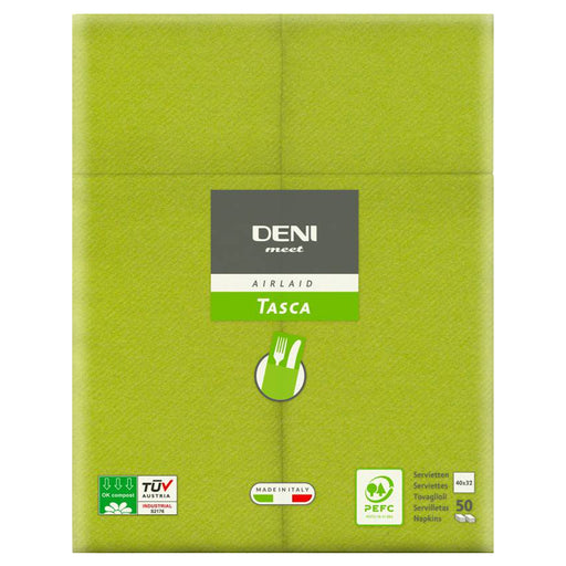 Airlaid Besteckservietten DENI MEET | 1/8 Falz | 40 x 32 cm | PEFC zertifiziert