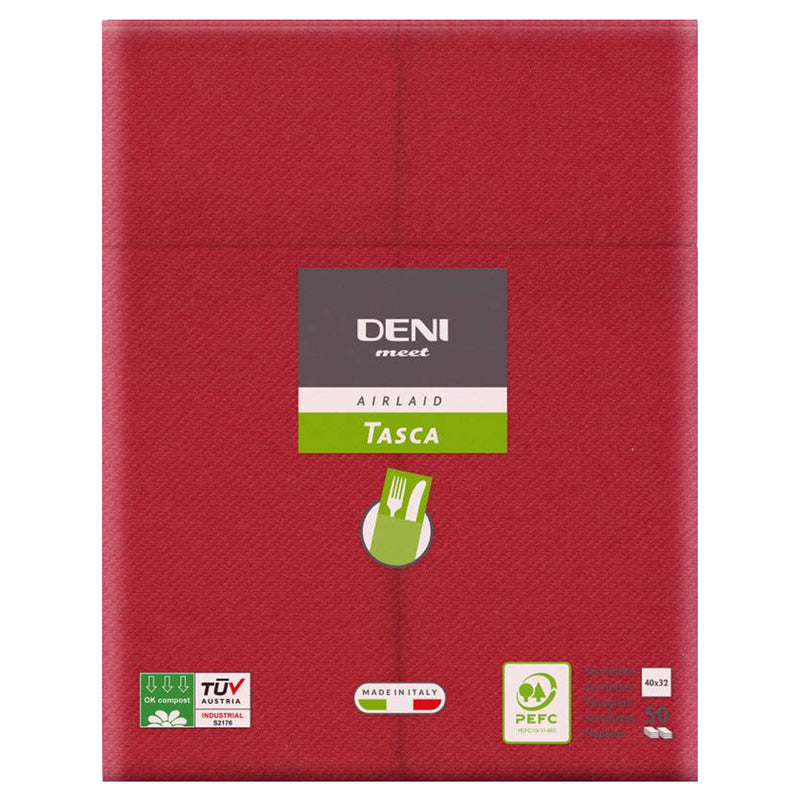 Airlaid Besteckservietten DENI MEET | 1/8 Falz | 40 x 32 cm | PEFC zertifiziert