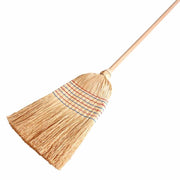Reisbesen 8/Band | extra stark | Buchenholzstiel 105 cm | Naturborsten