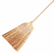 Reisbesen 4/Band | Buchenholzstiel 105 cm | Naturborsten