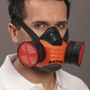 Halbmaske Polimask BETA | Rundgewinde | Doppelfilter | DIN EN 140 | Ekastu Safety