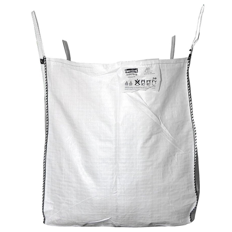 Big-Bag unbeschichtet | 90 x 90 x 90 cm | 1500 kg | SF 5:1 | 4 Hebeschlaufen