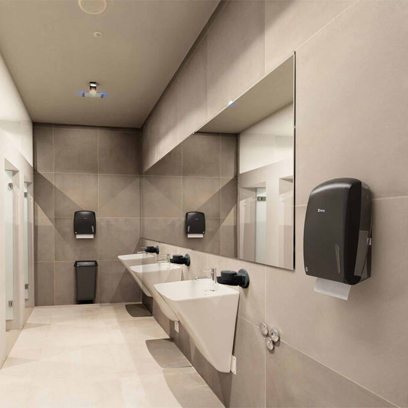 Lesseau Seifenspender | für feste Seife | Abrieb-Dosiersystem | "Parmesan-Spender" | ABS Kunststoff