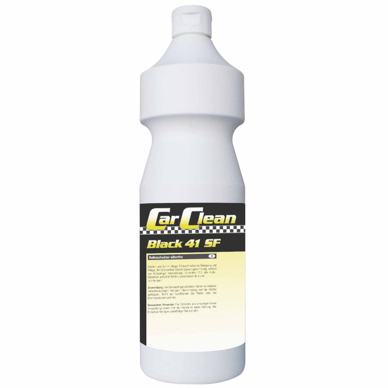 CARCLEAN Black Reifen- & Gummipflege | silikonfrei | Reifenschwärzer | Pramol