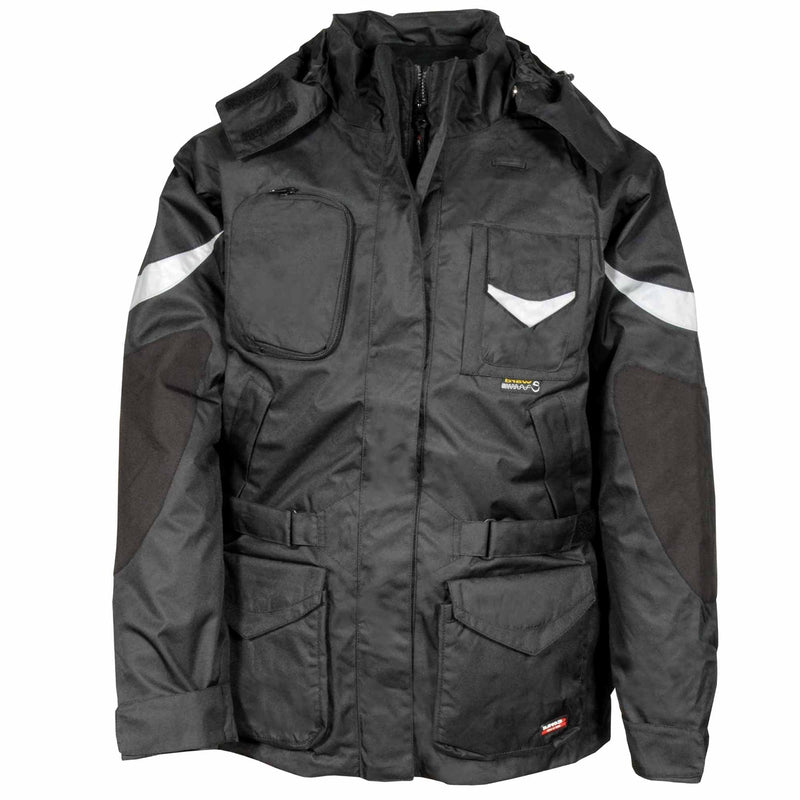 Winter-Arbeitsjacke ICESTORM | trennbare Innenjacke | 3 in 1 | mit Kälteschutz | wind- & wasserdicht | Cofra