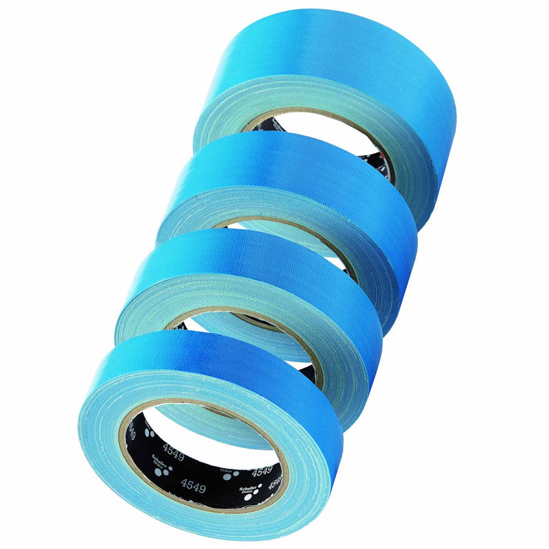 PE-Gewebeband | UV-beständig | 25 m | Naturkautschuk | hoher Tack | handreissbar | Schuller Eh`klar Blue Mask