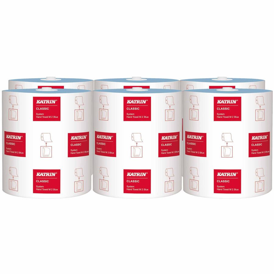 Handtuchrollen Blau | 130 m x 21 cm | 2-lagig | 100% Recycling | Katrin M2