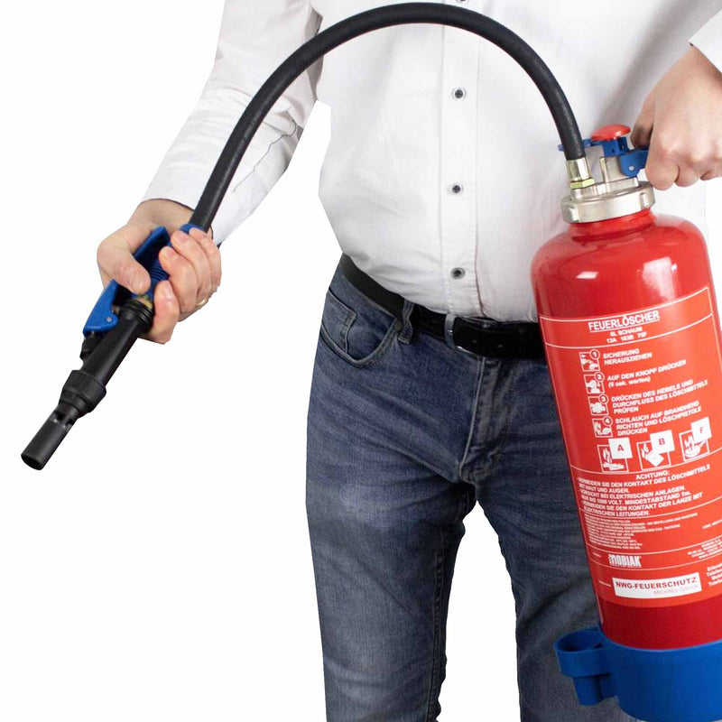 6 Liter ABF Schaum-Feuerlöscher | fluorfrei | Aufladelöscher | Mobiak