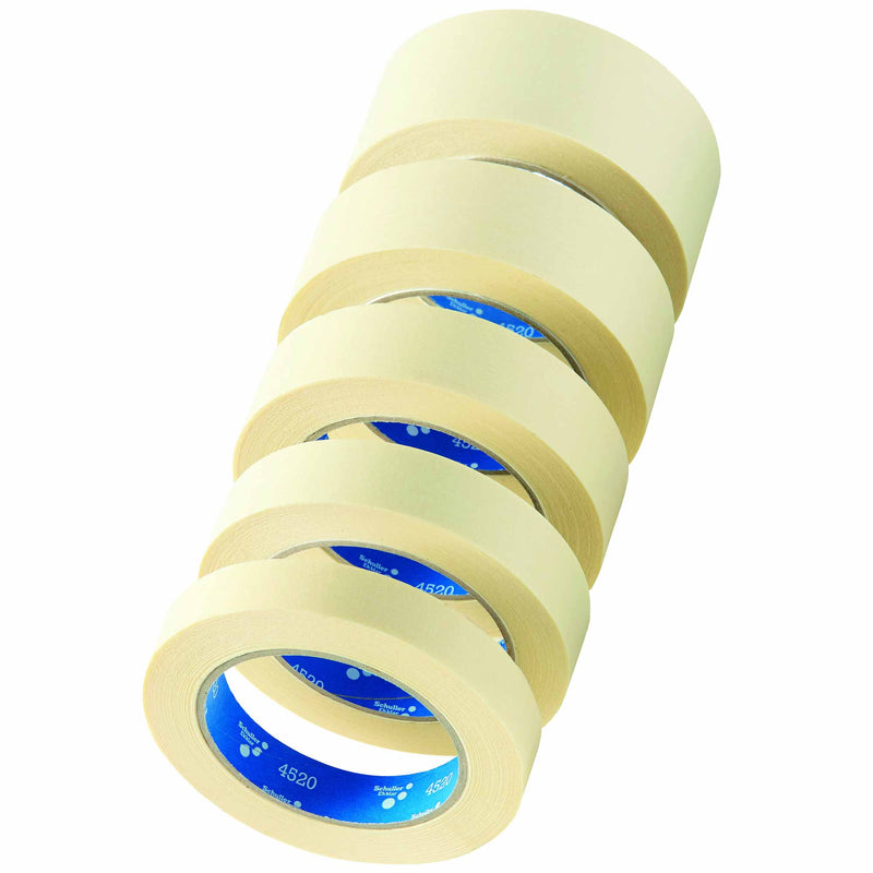 Krepp-Abdeckband | 120 µm | 50 m | bis +60 °C | imprägniert | Schuller Eh`klar Blue Core