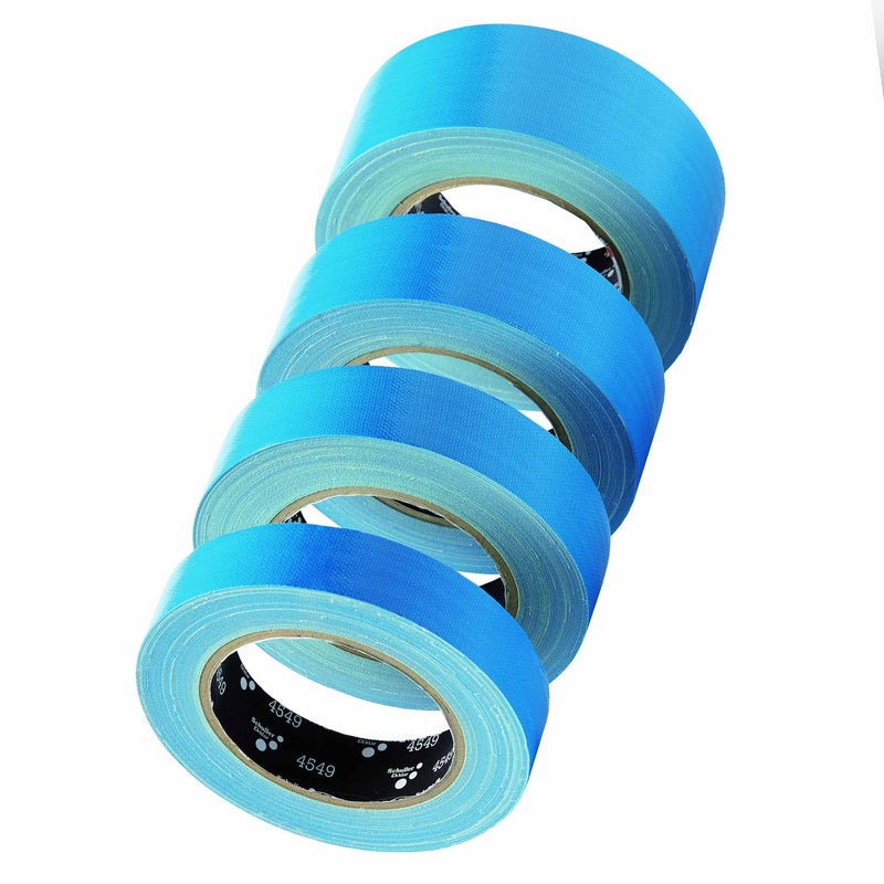 PE-Gewebeband | UV-beständig | 25 m | Naturkautschuk | hoher Tack | handreissbar | Schuller Eh`klar Blue Mask