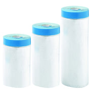 Maler-Abdeckfolie mit Gewebeklebeband | 55 - 240 cm | elektrostatisch | Targa Blue Mask