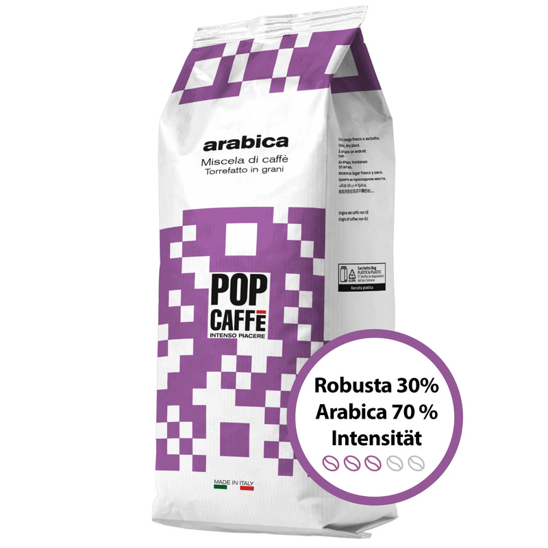 Arabica Kaffeebohnen | 1000 g | POP Caffè