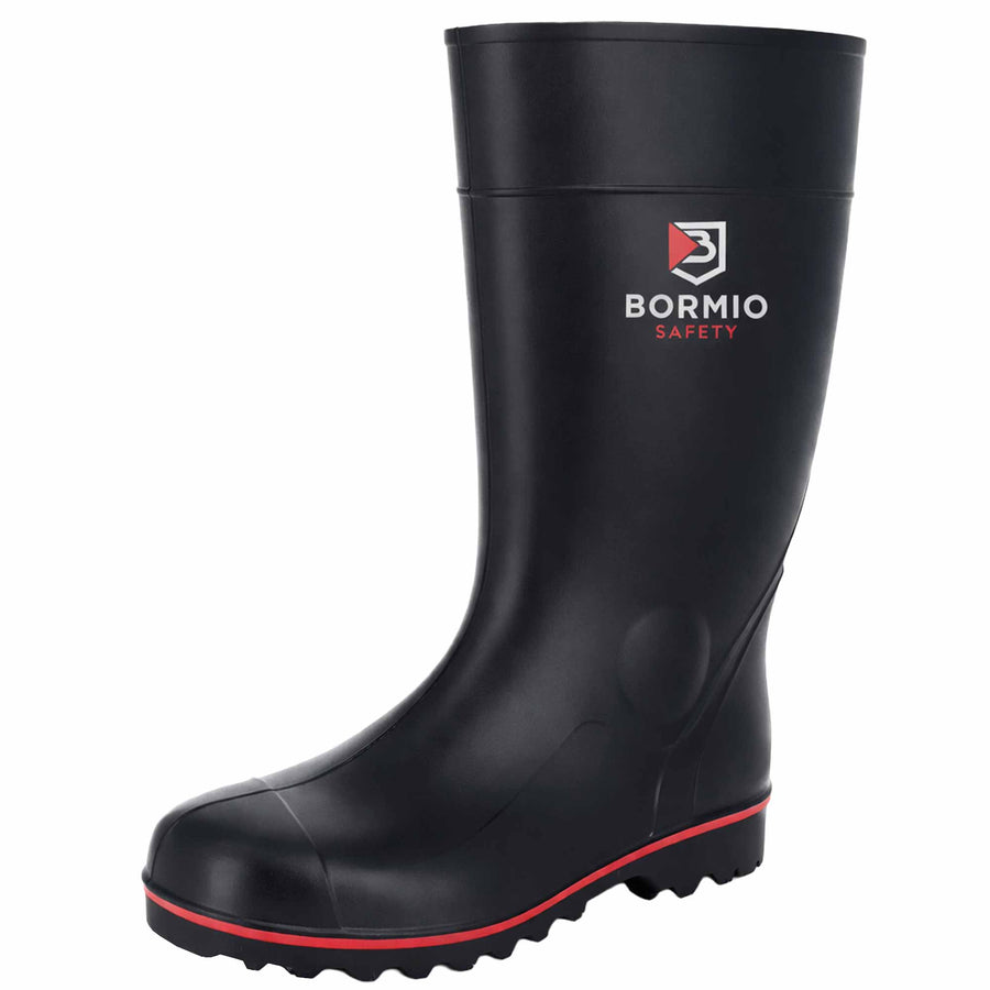 PVC-Sicherheitsstiefel S5 | Komfort-Stahlkappe | Kälteschutzfunktion | Ausziehhilfe | Bormio Safety Schäfler