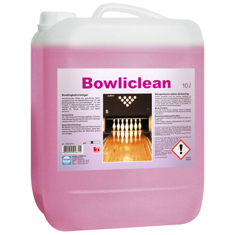 Bowliclean Bowlingbahnreiniger | Gleitölentfernung | Pramol