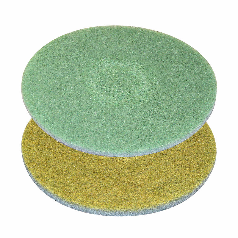 Reinigungspads Bright'n Water | Ø 230 mm | 9" | Deckschicht aus Diamant | Cleanfix