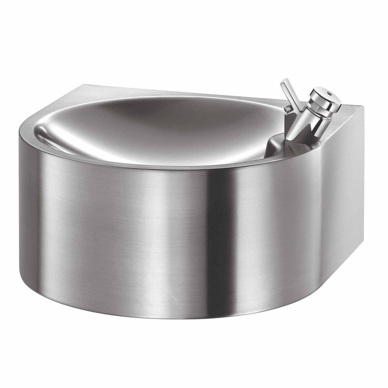 Wand-Trinkwasserbrunnen Edelstahl | vandalismussicher | Mediclinics FAM130CS