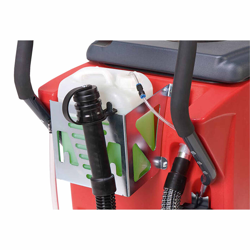 Akku-Scheuersaugmaschine RA605-2 | 2500 m²/h | 62 cm | 130 mbar | 2 Bürsten | Ladegerät & Chemiedosierung | Cleanfix