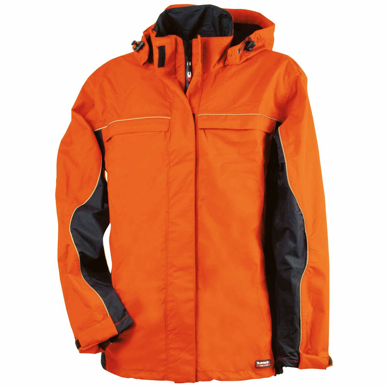 Regen-Arbeitsjacke BYLOT | Regen- & Windjacke | wind- & wasserdicht | abnehmbare Kapuze | Cofra