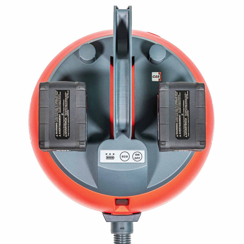 Akku-Industriesauger S10 Plus SL CAS | Schlitten-Sauger | 600 W | 12 L | 231 mbar | 70 min | Cleanfix