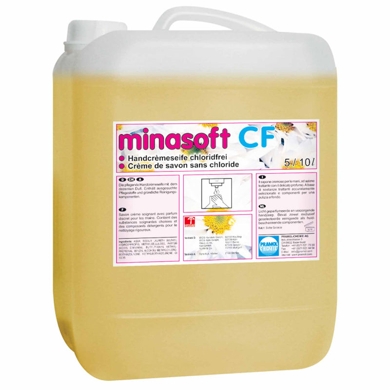 MINASOFT CF Flüssigseife | mild & pflegend | chloridfrei | Pramol