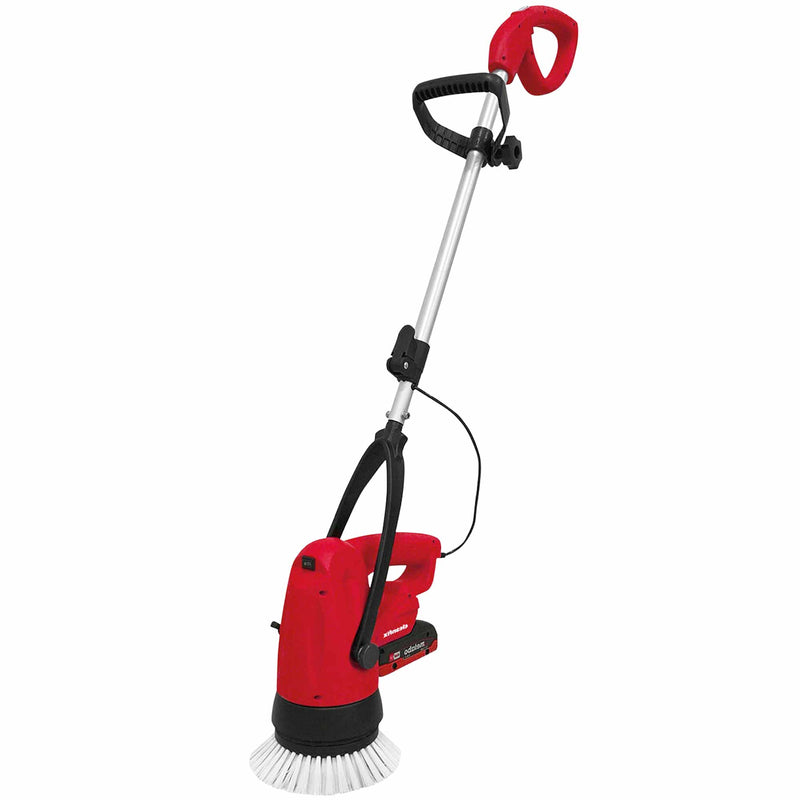 Akku-Einscheibenmaschine Scrubby | 3 h | 18 cm | 510 U/min | Teleskopstiel | Cleanfix