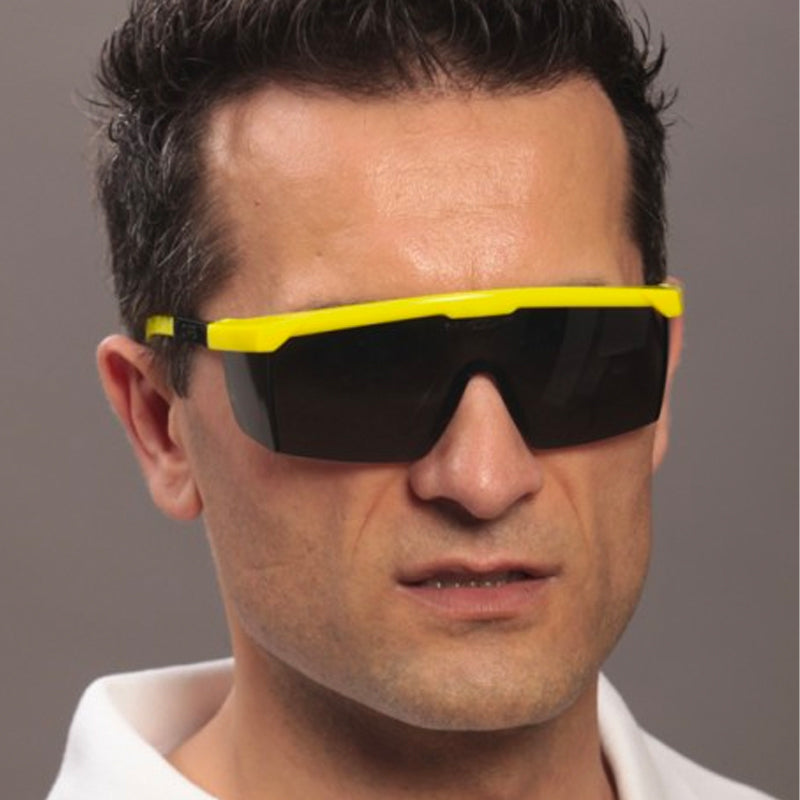 Schutzbrille Clarex transparent | 4 Stufen Bügel | UV-Schutz | kratzfest