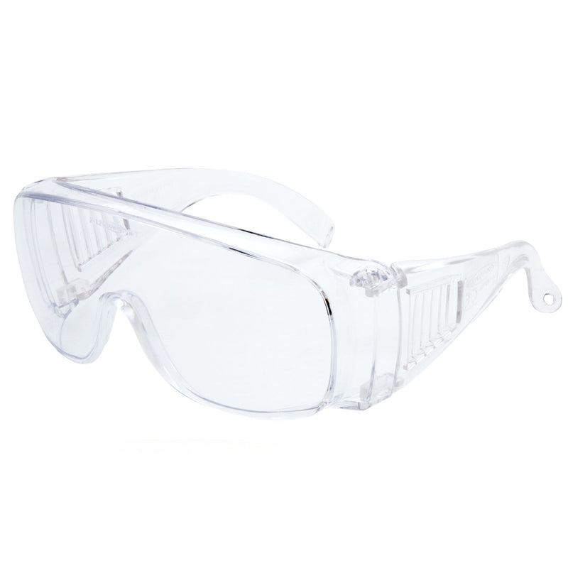 Schutzbrille Clarello | transparent | UV-Schutz | kratzfest | DIN EN 166 1 FT | Ekastu Safety