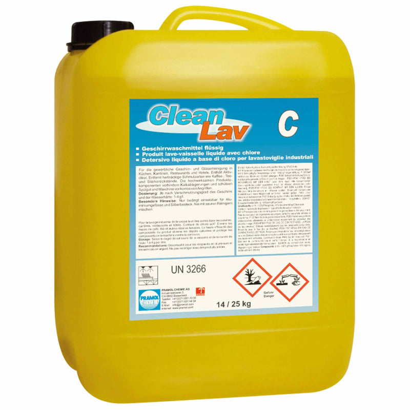 CleanLav C Geschirrwaschmittel flüssig | mit Chlor | Pramol