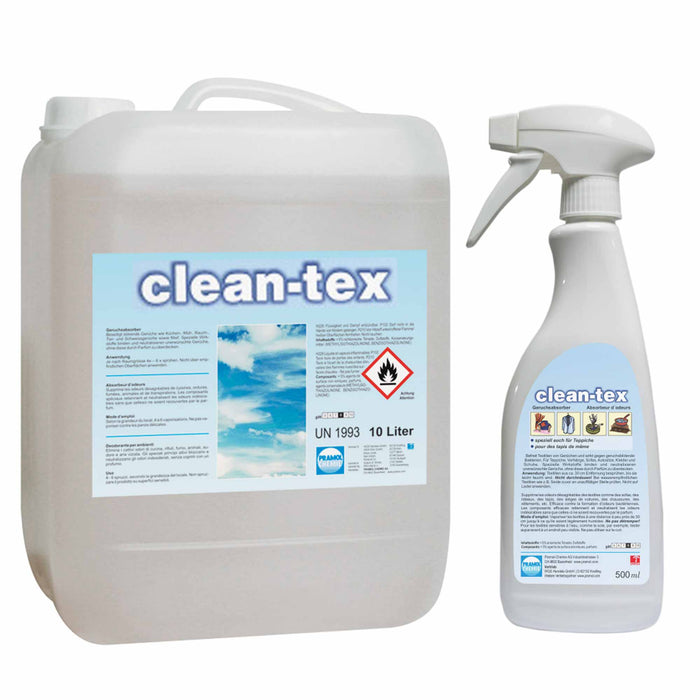 CLEAN-TEX Geruchsabsorber | für Textilien | gegen Gerüche | geruchslos | Pramol