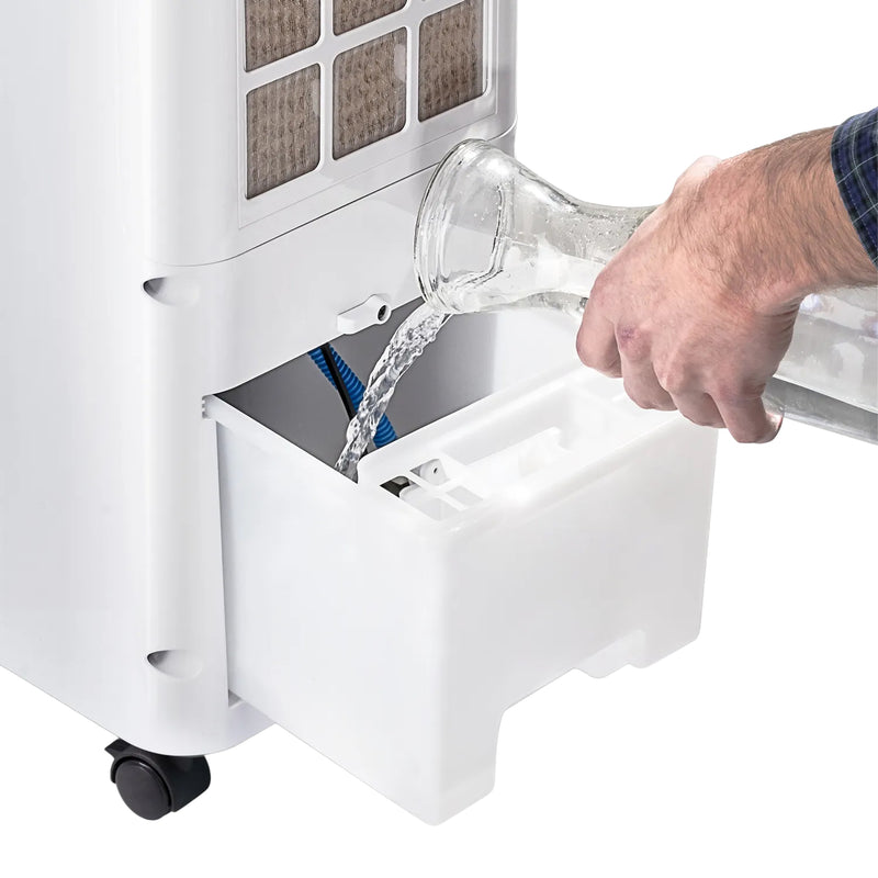 Luftkühler Aircooler 2-in-1 | mit Luftbefeuchter | 3-stufig | 276 m³/h | 60 m³ | Trotec PAE 21