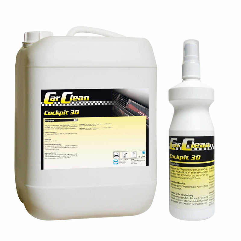 CARCLEAN Cockpitpflege | für Autoinnenraum | antistatisch | Pramol