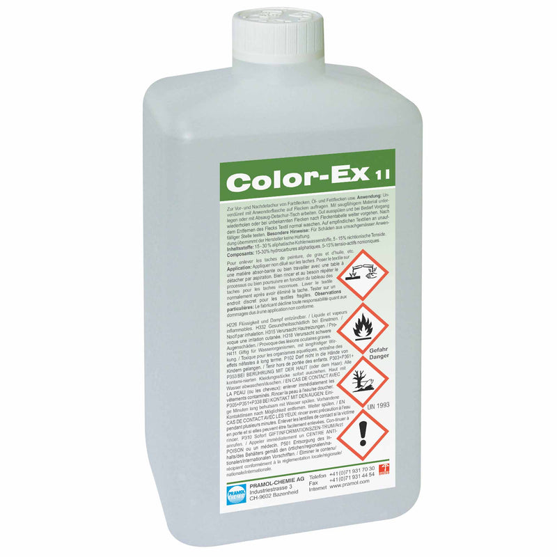 Fleckenentferner Color-Ex | Farbstoff-Entferner für Textilien | Pramol