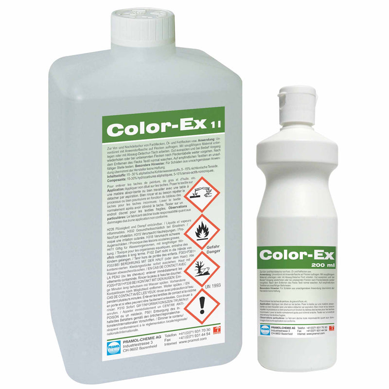 Fleckenentferner Color-Ex | Farbstoff-Entferner für Textilien | Pramol