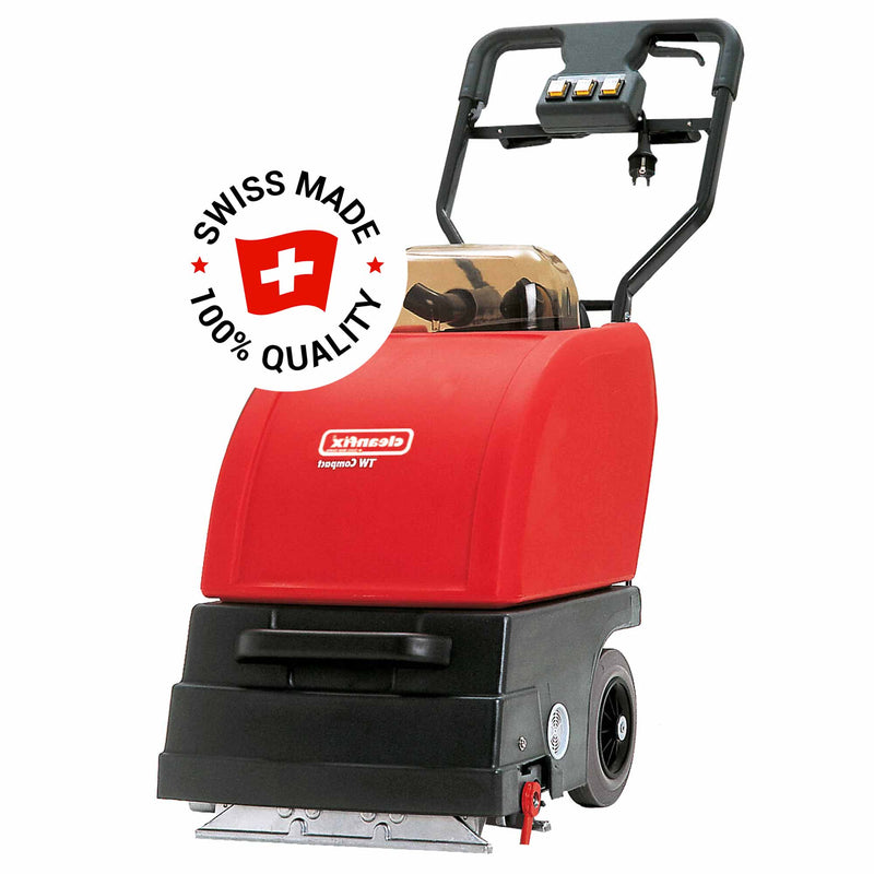 Sprühextraktionsmaschine TW Compact | 1600 W | 250 mbar | 45 L | 60 l/sec | 5 bar | Cleanfix