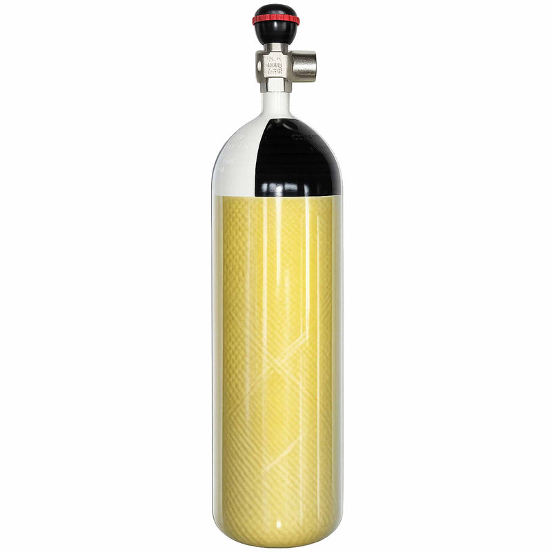 Composite-Druckluftflasche 300 bar | 6,8 Liter | 2040 Liter Atemluft | Ekastu Safety