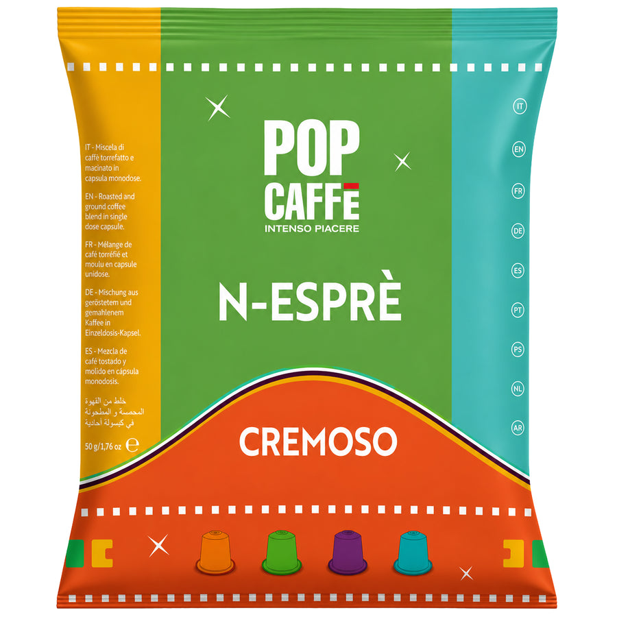 Cremoso N-Esprè-Kapseln | für Nespresso® | POP Caffè