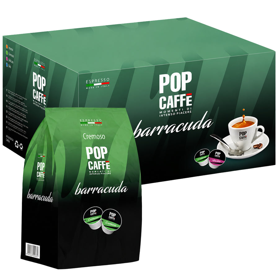 Cremoso Kaffeekapseln | für Baracuda-Maschine | POP Caffè