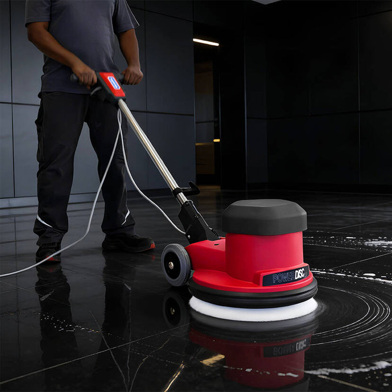 Einscheibenmaschine 44 cm | 1200 W | 68 Nm | 155 U/min | IPX 4 | Cleanfix Power Disc LS