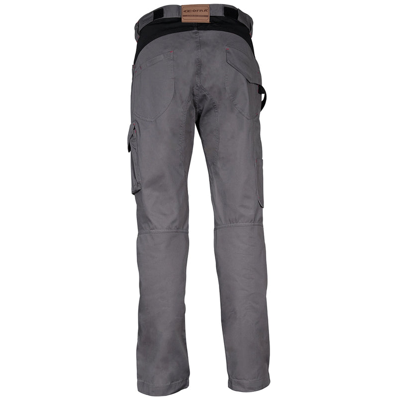 Arbeitshose DRILL | 245 g/m² | ergonomisch | breite Vordertaschen | Zollstocktasche & Hammerschlaufe | Cofra