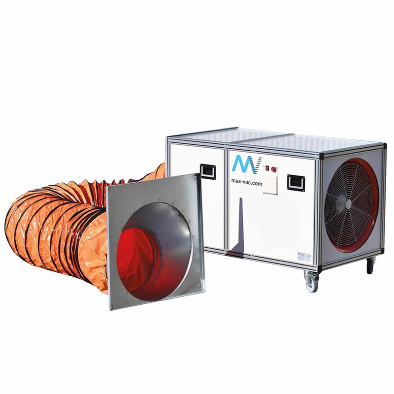 Bau-Luftreiniger Maxvac DB4000 | 4000 m³/h | mit Unterdruck | HEPA 13