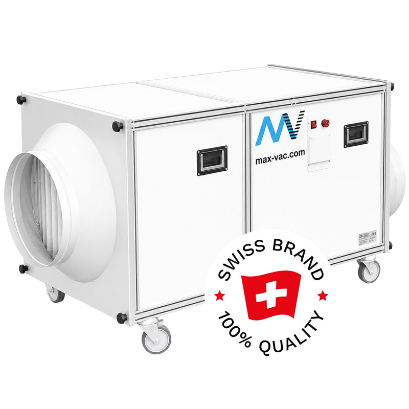 Industrie-Luftreiniger | 4000 m³/h | HEPA H13 | 1100 W | Maxvac DB4000